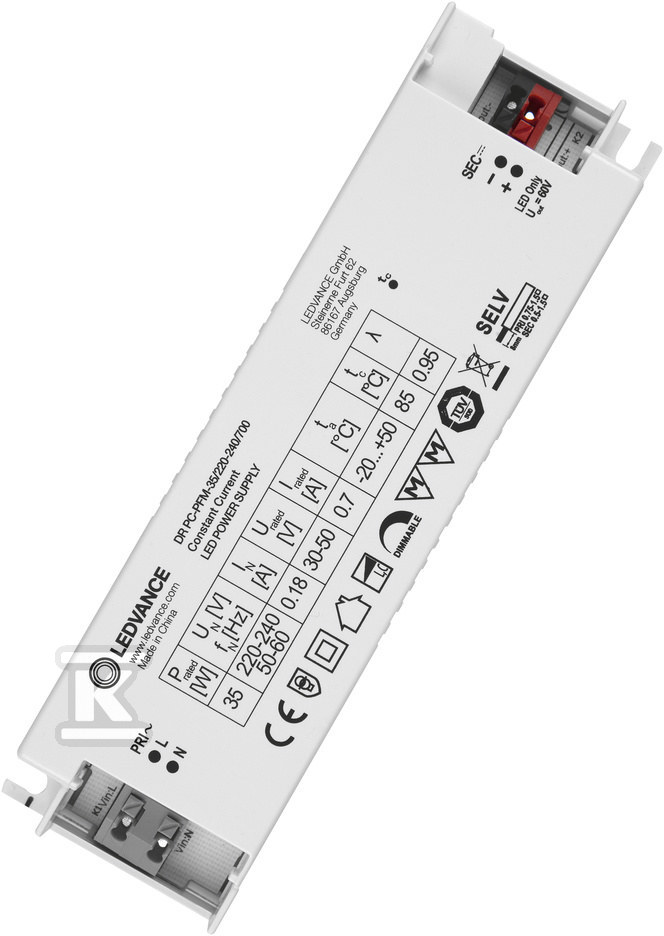 Zasilacz DR PC-PFM-35W 220-240V - 4058075239876